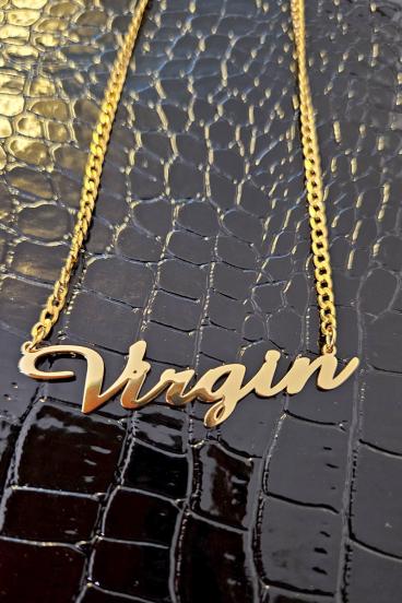 Preview: V1RGIN Necklace gold colour
