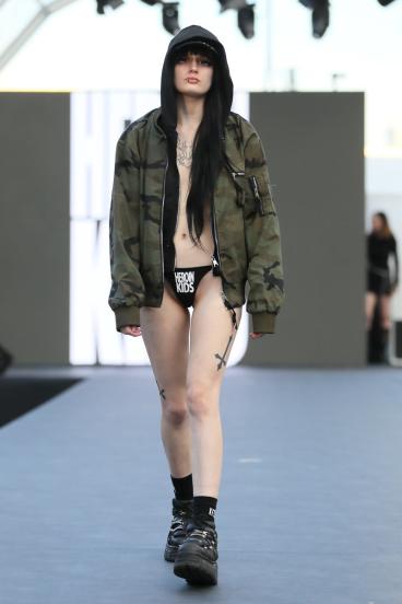 Preview: fuck_berlin Camo Bomber Jacket