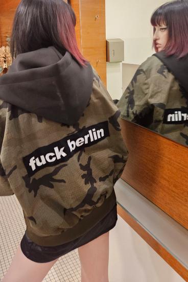 Preview: fuck_berlin Camo Bomber Jacket