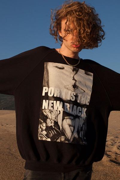 Pørn Is The New Black Sweater - Boyz